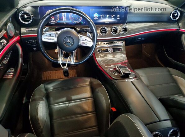 WDDZH8KB4KA545439 2019 MERCEDES-BENZ E Gray წინა პანელის ხედი