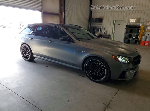 WDDZH8KB4KA545439 2019 MERCEDES-BENZ E Gray წინა მარჯვენა