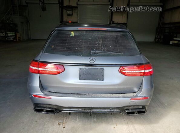 WDDZH8KB4KA545439 2019 MERCEDES-BENZ E Gray უკანა ხედი