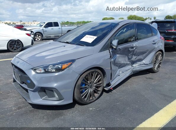 WF0DP3TH1G4113942 2016 FORD FOCUS RS Gray Առջևի ձախ երեք քառորդ տեսարան