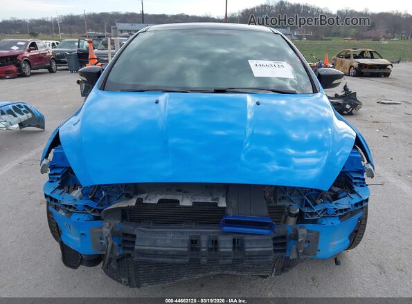 WF0DP3TH2J4127257 2018 FORD FOCUS RS Light Blue Vista interior trasera
