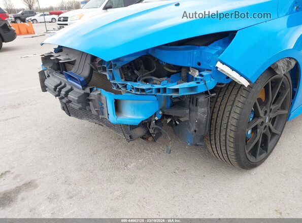 WF0DP3TH2J4127257 2018 FORD FOCUS RS Light Blue 
