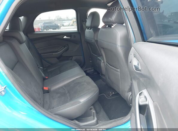 WF0DP3TH2J4127257 2018 FORD FOCUS RS Light Blue Vista de la etiqueta del VIN