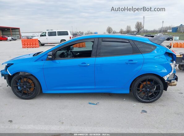 WF0DP3TH2J4127257 2018 FORD FOCUS RS Light Blue 