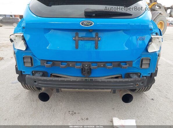 WF0DP3TH2J4127257 2018 FORD FOCUS RS Light Blue 