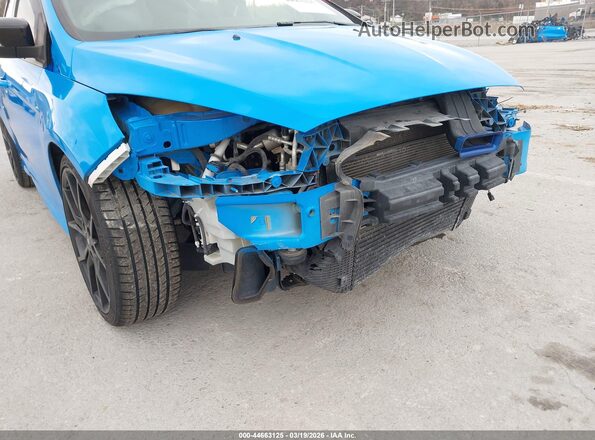 WF0DP3TH2J4127257 2018 FORD FOCUS RS Light Blue 