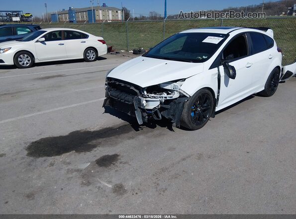 WF0DP3TH7H4119181 2017 FORD FOCUS RS White წინა მარცხენა ხედი სამი მეოთხედიდან