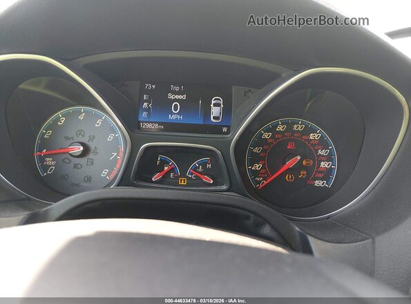 WF0DP3TH7H4119181 2017 FORD FOCUS RS White უკანა სავარძლების ხედი