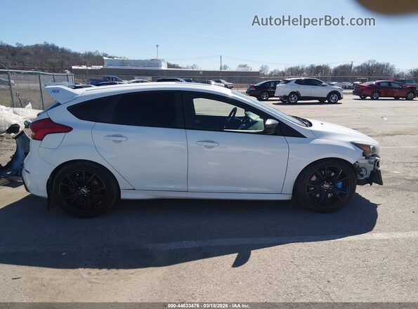 WF0DP3TH7H4119181 2017 FORD FOCUS RS White უკანა სალონის ხედი