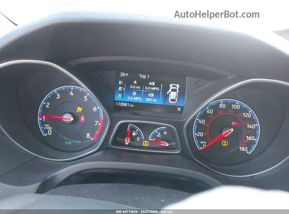 WF0DP3TH9G4116250 2016 FORD FOCUS RS Black Vista de los asientos traseros