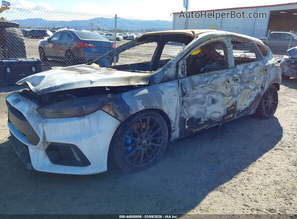 WF0DP3THXH4119482 2017 FORD FOCUS RS White Առջևի ձախ երեք քառորդ տեսարան