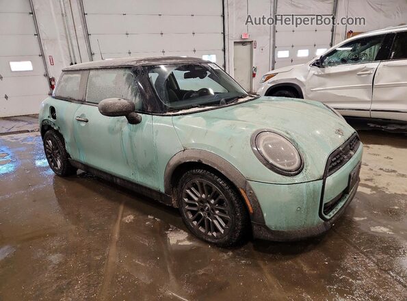 WMW13GD06S2W77640 2025 MINI COOPER Turquoise Առջևի աջ
