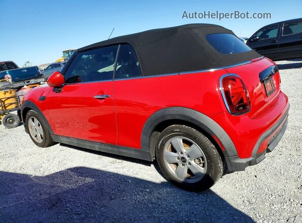 WMW23DL06N3N91490 2022 MINI COOPER Red Tył lewy