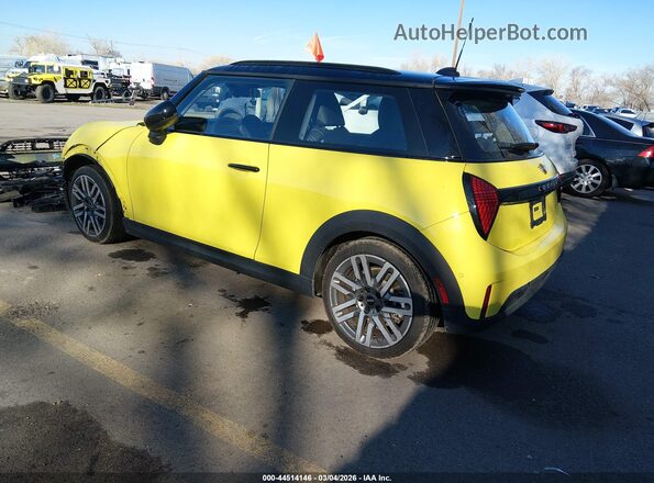 WMW23GD02S2W25300 2025 MINI HARDTOP Yellow Задня ліва чверть