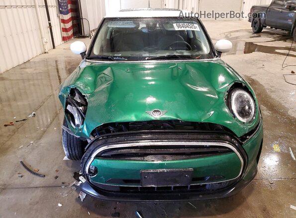 WMW33DH00P2T37912 2023 MINI COOPER Зеленый Вид спереди