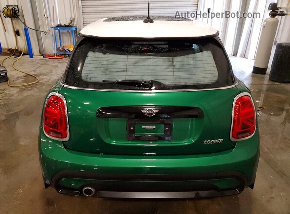 WMW33DH00P2T37912 2023 MINI COOPER Зеленый Вид сзади