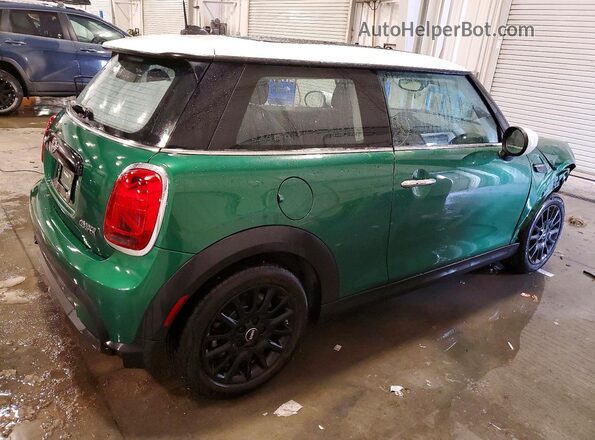 WMW33DH00P2T37912 2023 MINI COOPER Зеленый Задняя правая четверть