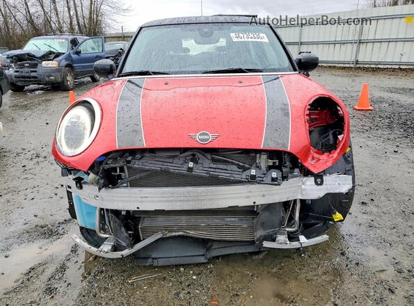 WMW33DH08N2R32164 2022 MINI COOPER Red Вид спереду