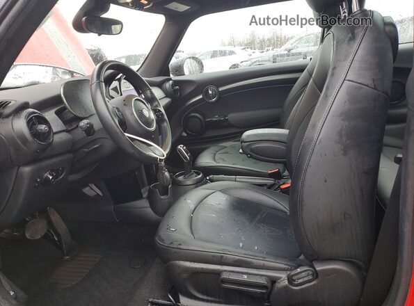 WMW33DH08N2R32164 2022 MINI COOPER Red Вид салону спереду