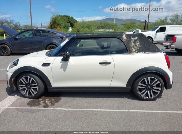 WMW43DL05P3P73659 2023 MINI CONVERTIBLE White Vista interior de 360 grados