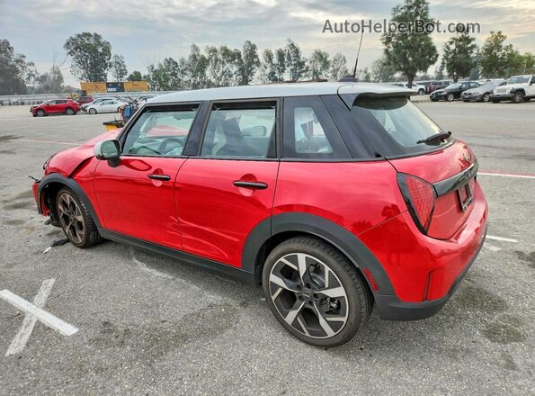 WMW43GD00S2X57657 2025 MINI COOPER Red Задня ліва чверть