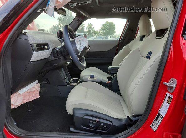 WMW43GD00S2X57657 2025 MINI COOPER Red Вид салону спереду