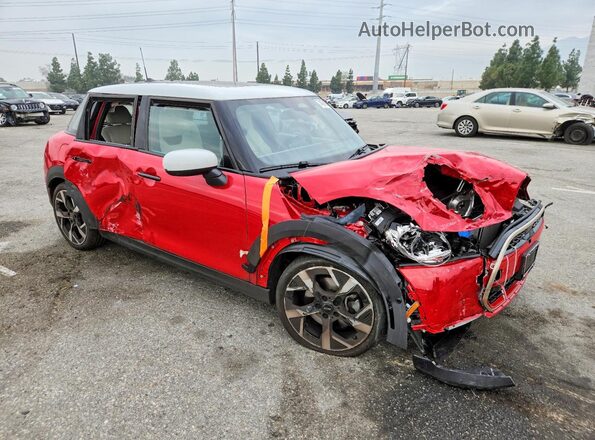 WMW43GD00S2X57657 2025 MINI COOPER Red Передня права чверть
