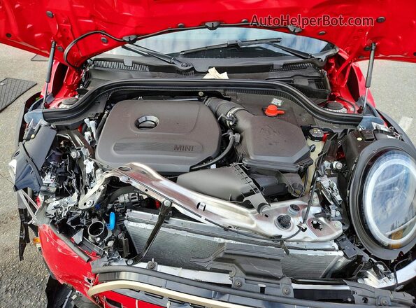WMW43GD00S2X57657 2025 MINI COOPER Red Вид задньої частини салону