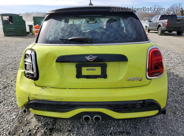 WMW53DH00P2T77187 2023 MINI COOPER Green Հետևի տեսք