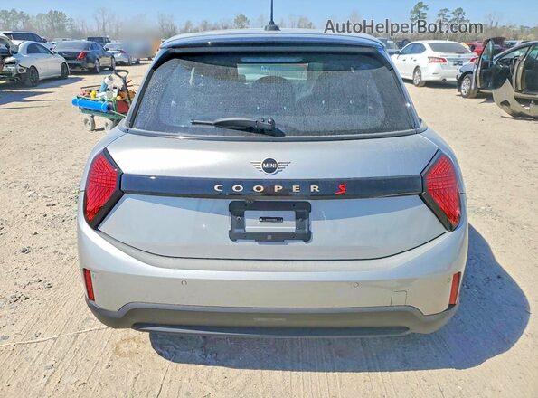 WMW53GD06S2X52418 2025 MINI COOPER Silver Вид ззаду