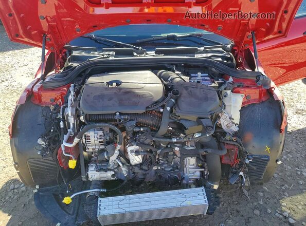 WMW53GD08S2W77933 2025 MINI COOPER Red Սալոնի հետևի տեսք