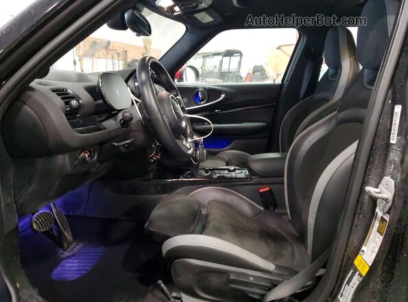 WMWJZ9C08N2R85358 2022 MINI COOPER Black Вид салону спереду