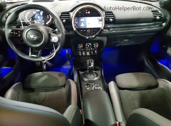 WMWJZ9C08N2R85358 2022 MINI COOPER Black Вид панелі приладів