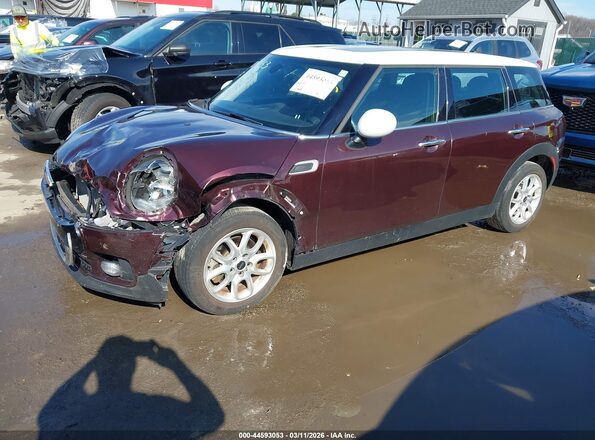 WMWLN5C58G2E31428 2016 MINI CLUBMAN Purple Front left