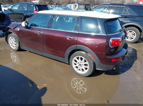 WMWLN5C58G2E31428 2016 MINI CLUBMAN Purple Rear left