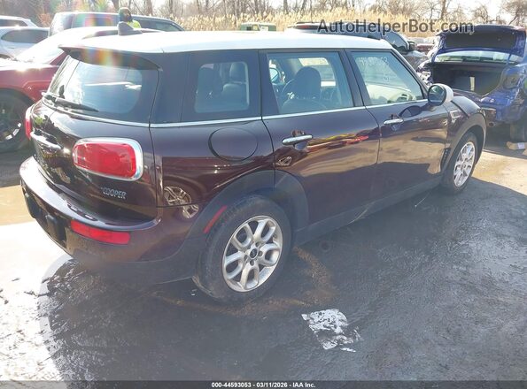WMWLN5C58G2E31428 2016 MINI CLUBMAN Purple Rear right