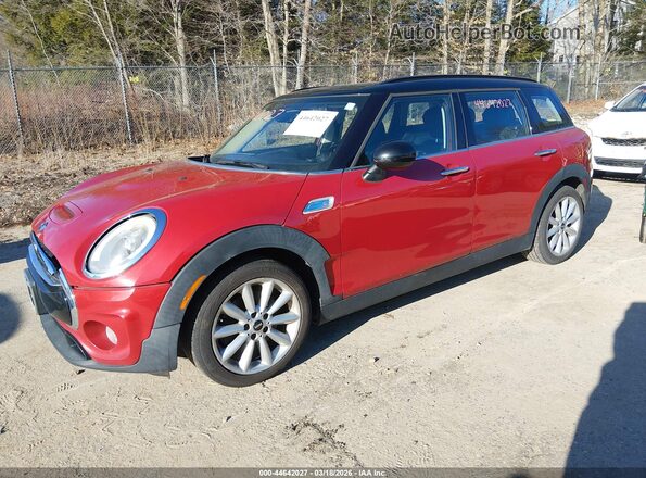 WMWLN9C59G2E47614 2016 MINI CLUBMAN Красный Передняя левая четверть