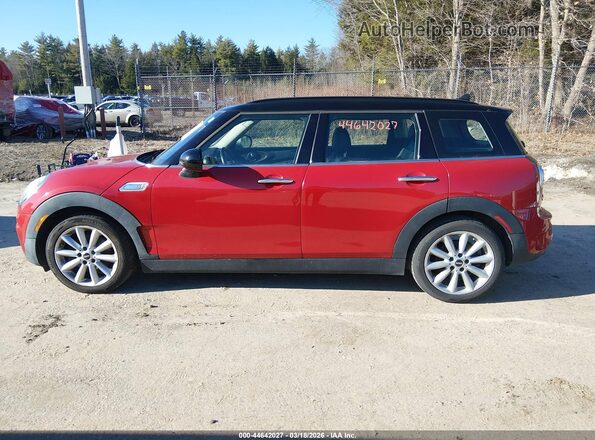 WMWLN9C59G2E47614 2016 MINI CLUBMAN Красный Вид щитка приборов