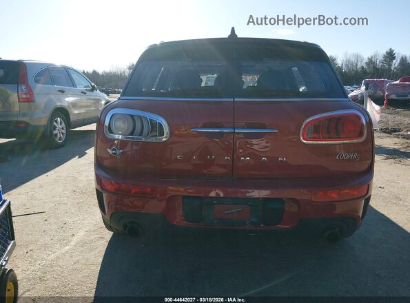 WMWLN9C59G2E47614 2016 MINI CLUBMAN Красный 