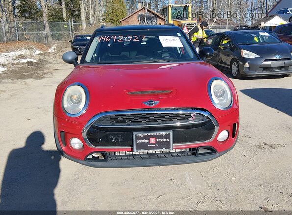 WMWLN9C59G2E47614 2016 MINI CLUBMAN Красный Вид задней части салона