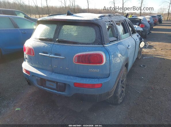 WMWLU1C50H2F26840 2017 MINI CLUBMAN Blue უკანა მარჯვენა