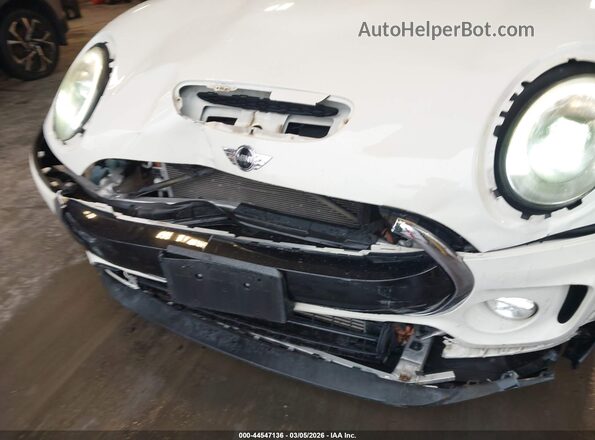 WMWLU5C53H2E80492 2017 MINI CLUBMAN White Widok z przodu