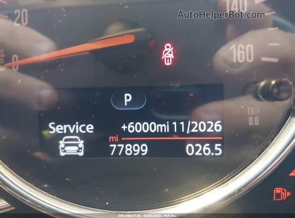 WMWLU5C53H2E80492 2017 MINI CLUBMAN White Widok tylnych siedzeń