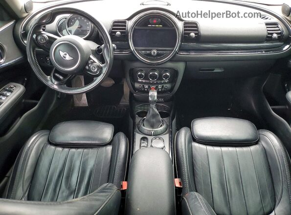 WMWLU5C54H2E83059 2017 MINI COOPER Gray Widok deski rozdzielczej