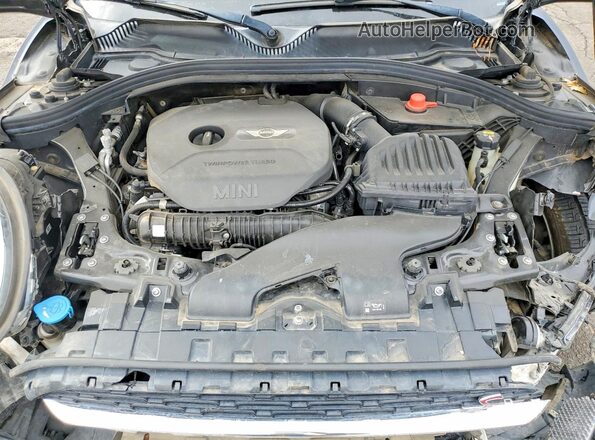 WMWLU5C54H2E83059 2017 MINI COOPER Gray Widok wnętrza z tyłu