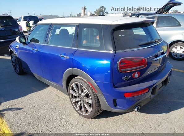 WMWLV7C00L2M65080 2020 MINI CLUBMAN Blue Հետևի ձախ
