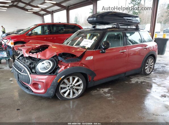 WMWLV7C07L2M04759 2020 MINI CLUBMAN Red Vista tres cuartos delantera izquierda