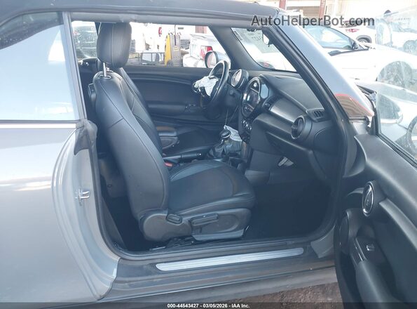 WMWWG5C58K3F79489 2019 MINI CONVERTIBLE Gray Widok wnętrza z przodu