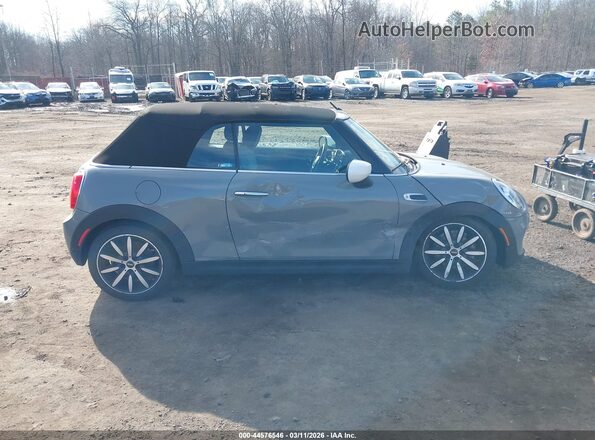 WMWWJ3C02L3L35152 2020 MINI CONVERTIBLE Gray უკანა სალონის ხედი