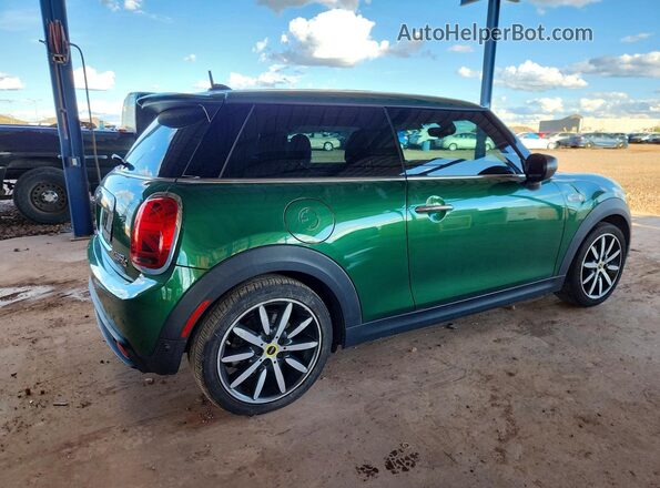 WMWXP3C07M2P42913 2021 MINI COOPER Зеленый Задняя правая четверть
